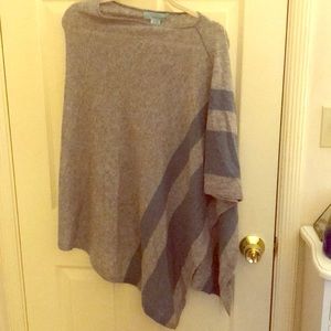 Wool poncho